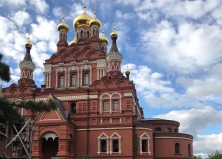 Начало монтажных работ в монастыре